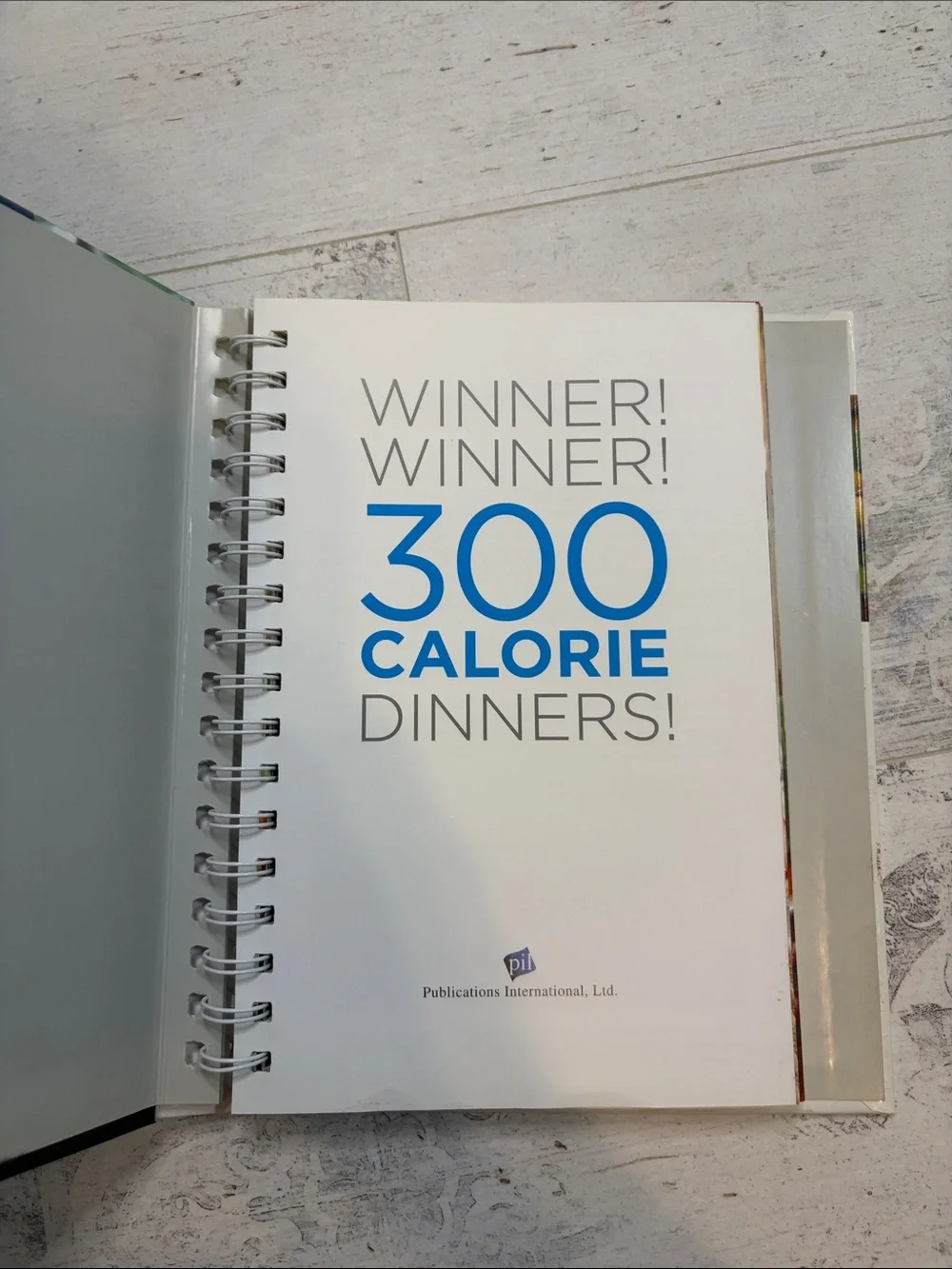 Winner Winner 300 Calorie Dinners Cook Book